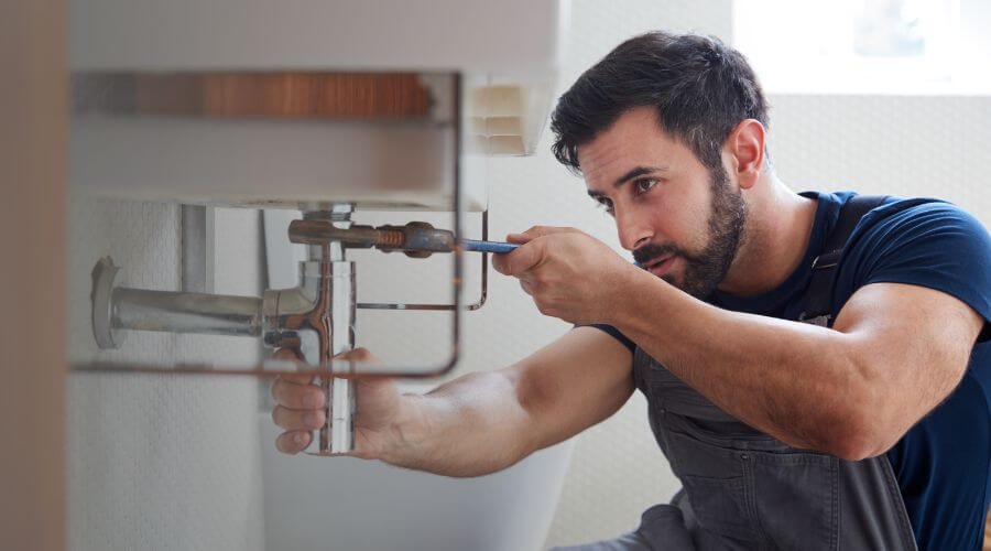 Sink faucet installation in Happy, KY